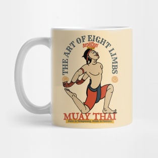 Vintage Muay Thai The Art of Eight Limbs Mug